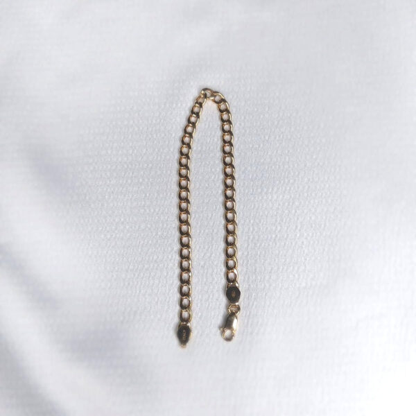 Pulsera de oro 18K tejido cubano G-PCUB – joya clásica y elegante hecha en Colombia
