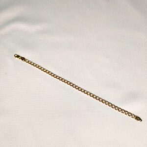 Pulsera Tejido Cubano Oro 18k