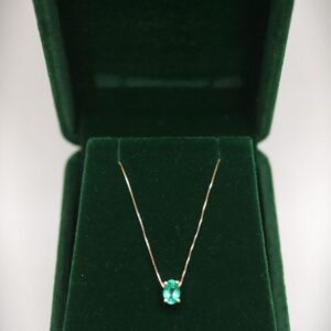 Collar Solitario talla ovalo 2